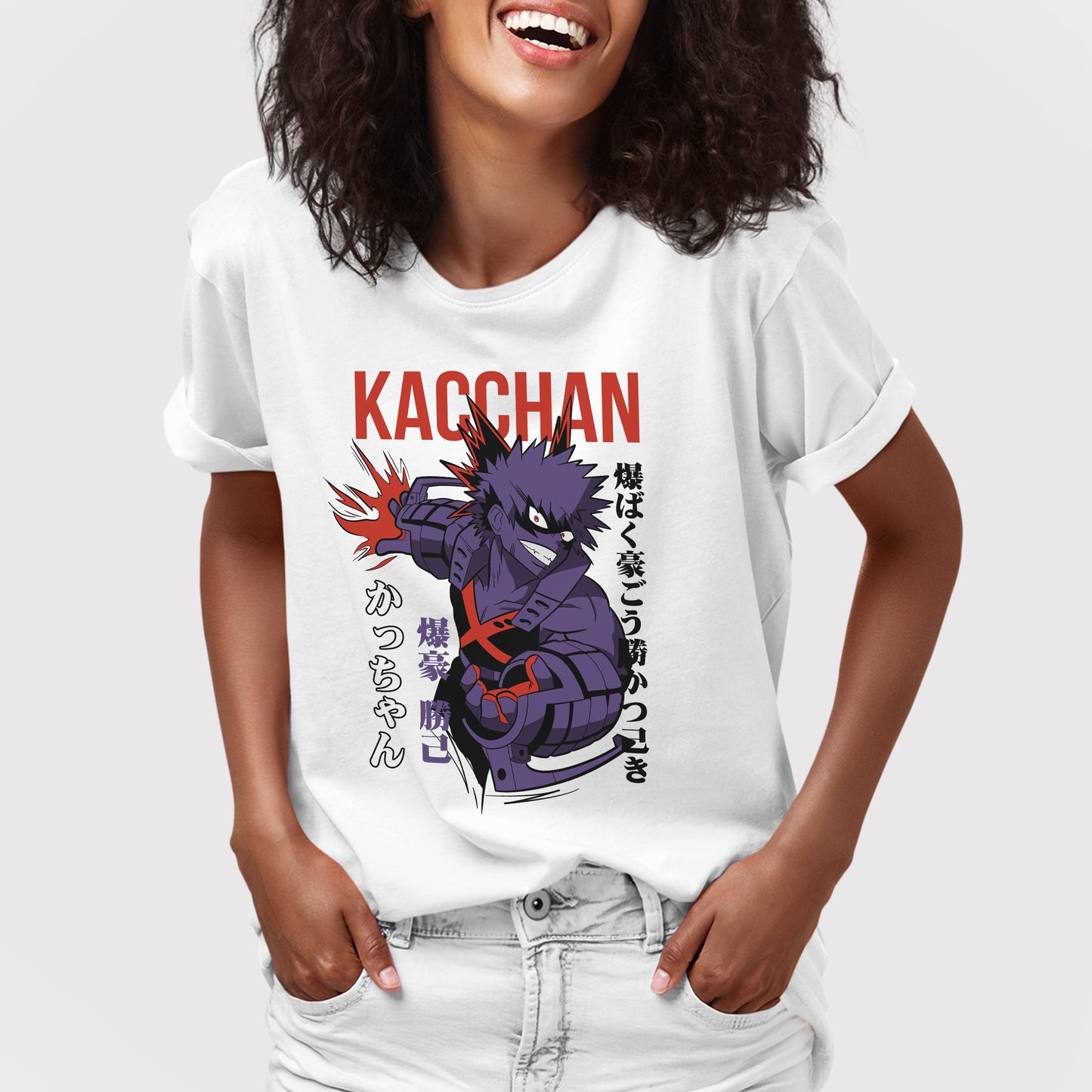 Camiseta Bakugou Kacchan My Hero Academy