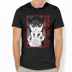 Camiseta Básica Roy Mustang FullMetal Alchemist