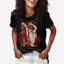 Camiseta Básica Erza Fairy Tail Preto