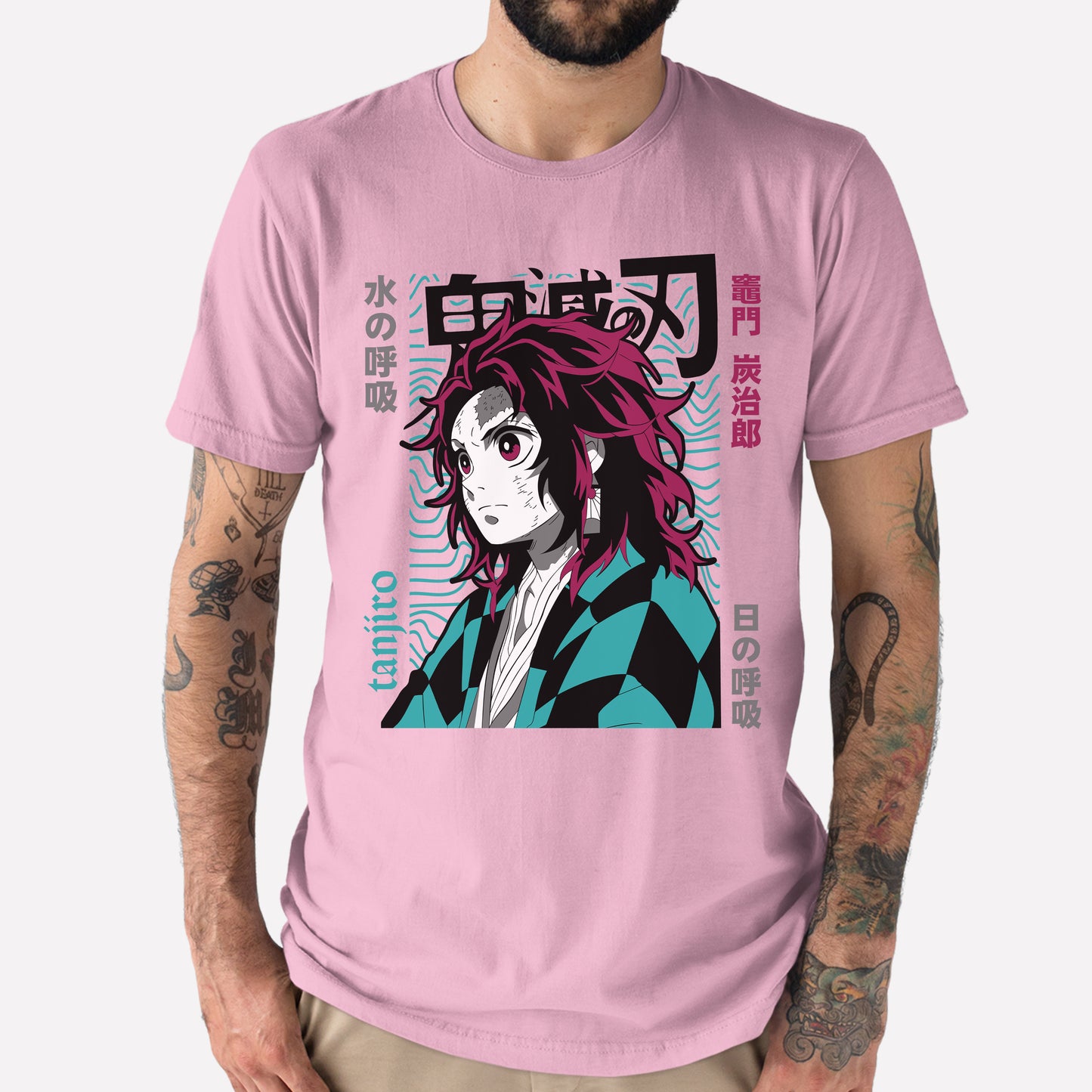 Camiseta Demon Slayer Tanjiro