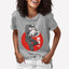 Camiseta Básica Hajime Saito Samurai X-cinza