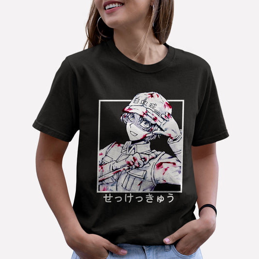 Camiseta Básica Cells At Work Tomoaki Maeno