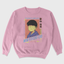 Moletom Gola Redonda Anime Mob Psycho 100 Body Improvement Club-rosa bebe