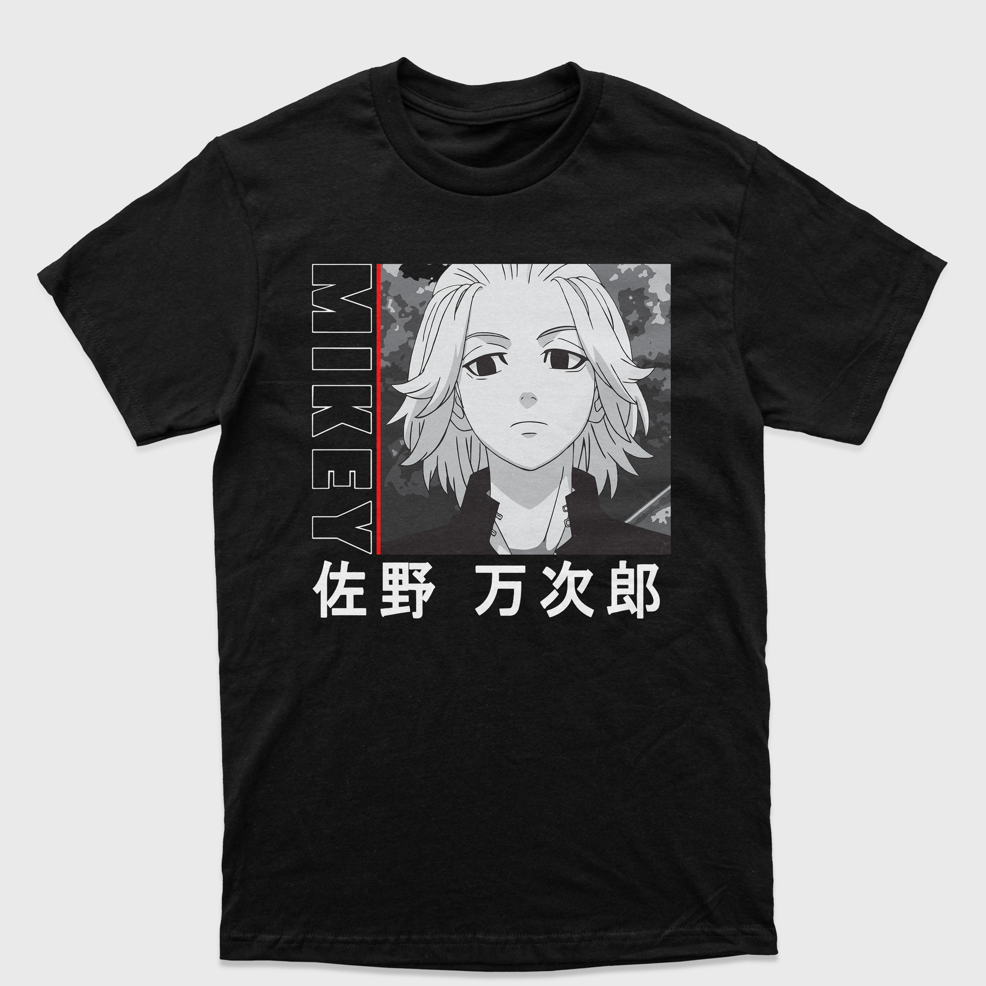 Camiseta Tokyo Revengers Mikey Preto