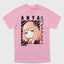 Camiseta Spy X Family Anya-rosa bebe