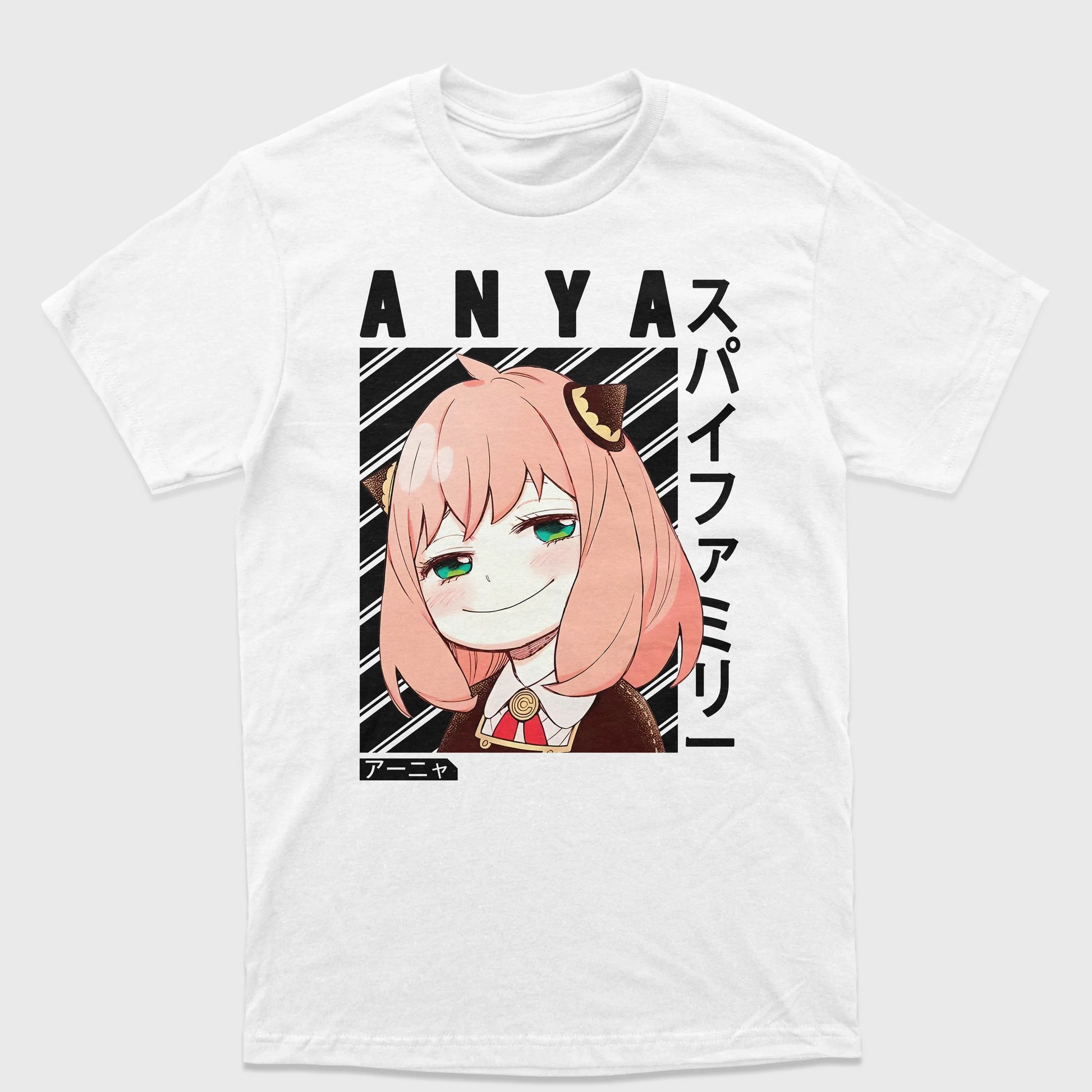 Camiseta Spy X Family Anya-branco
