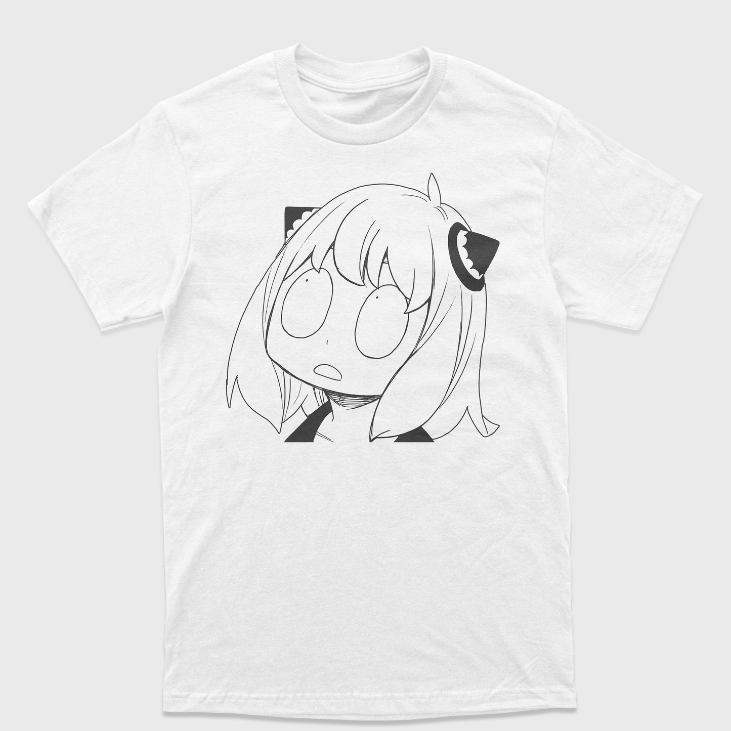 Camiseta Anya Spy x Family Anime-branco