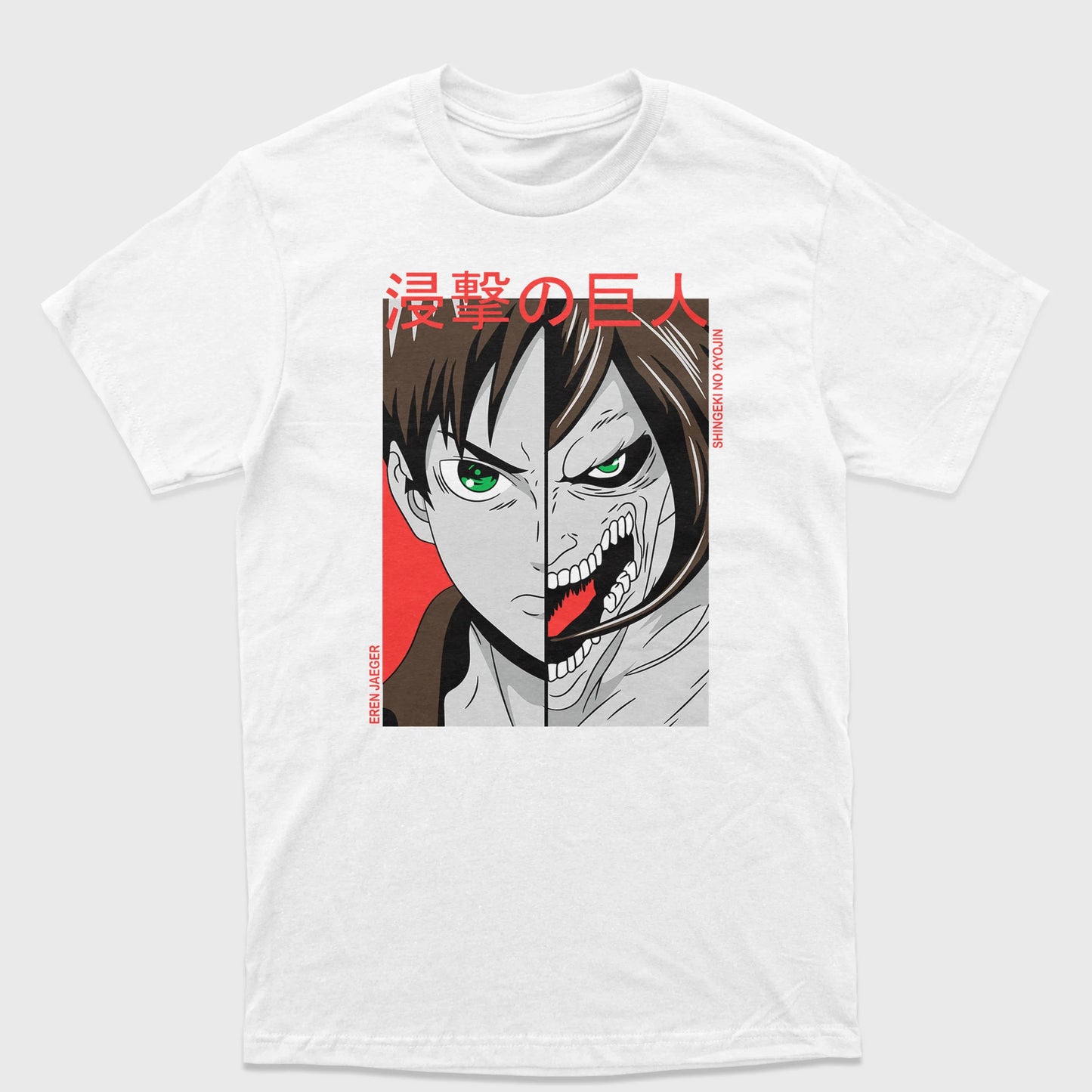 Camiseta Attack On Titan Eren