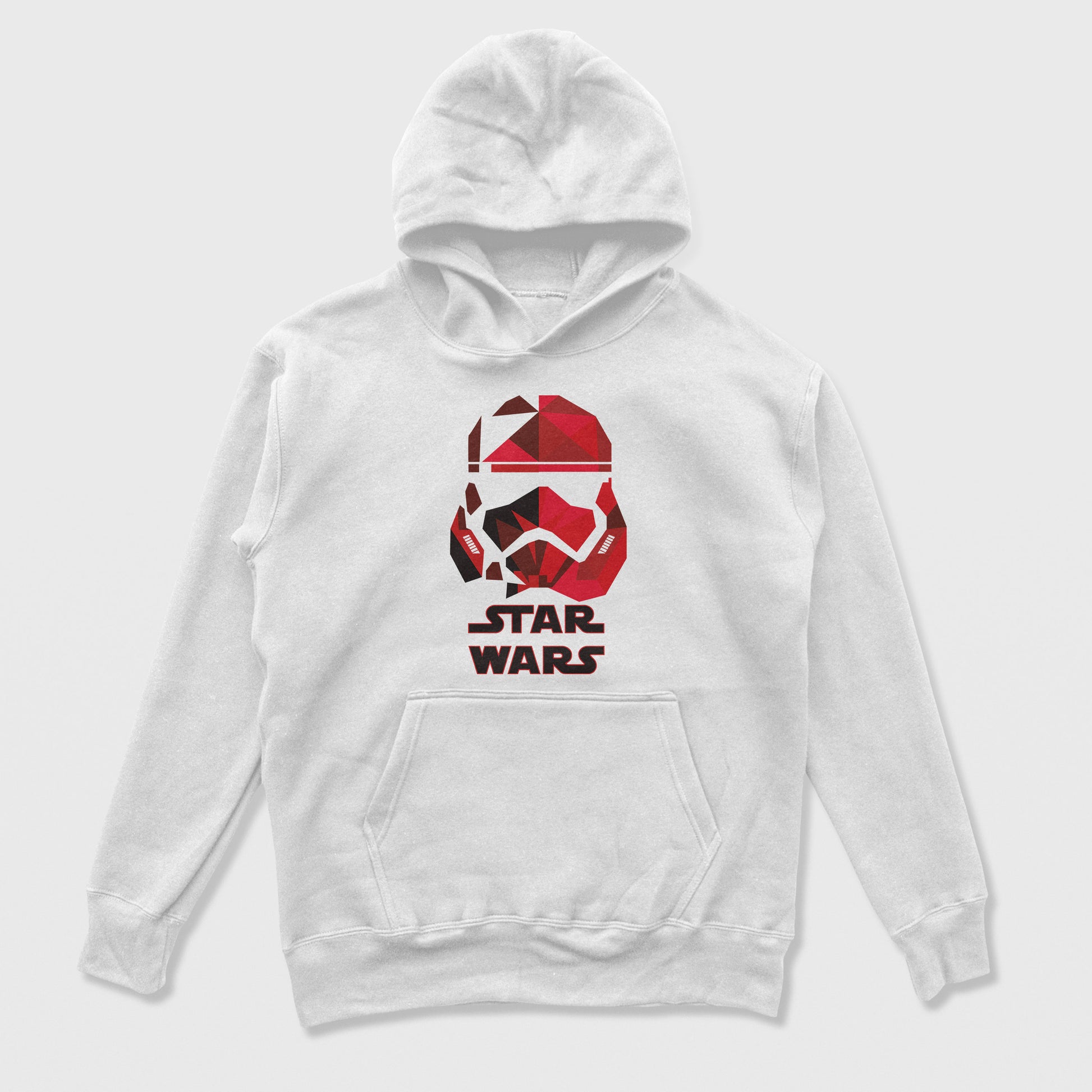Moletom Canguru Stormtrooper Star Wars Branco