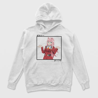 Moletom Canguru Zero Two Darling No Franxx