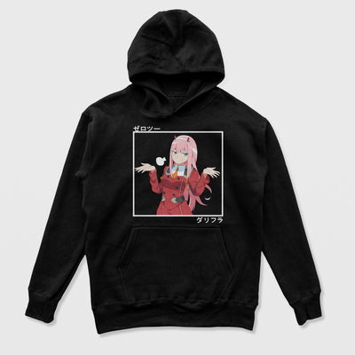 Moletom Canguru Zero Two Darling No Franxx