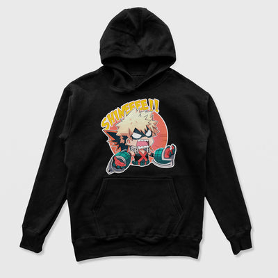 Moletom Canguru Boku No Hero Katsuki Bakugo Chibi