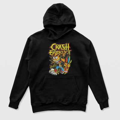 Moletom Canguru Crash Bandicoot Punk