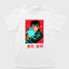 Camiseta Básica Reigan Yusuke Yu Yu Hakusho - Branca