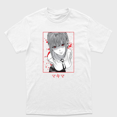 Camiseta Básica Makima - Chaisaw Man
