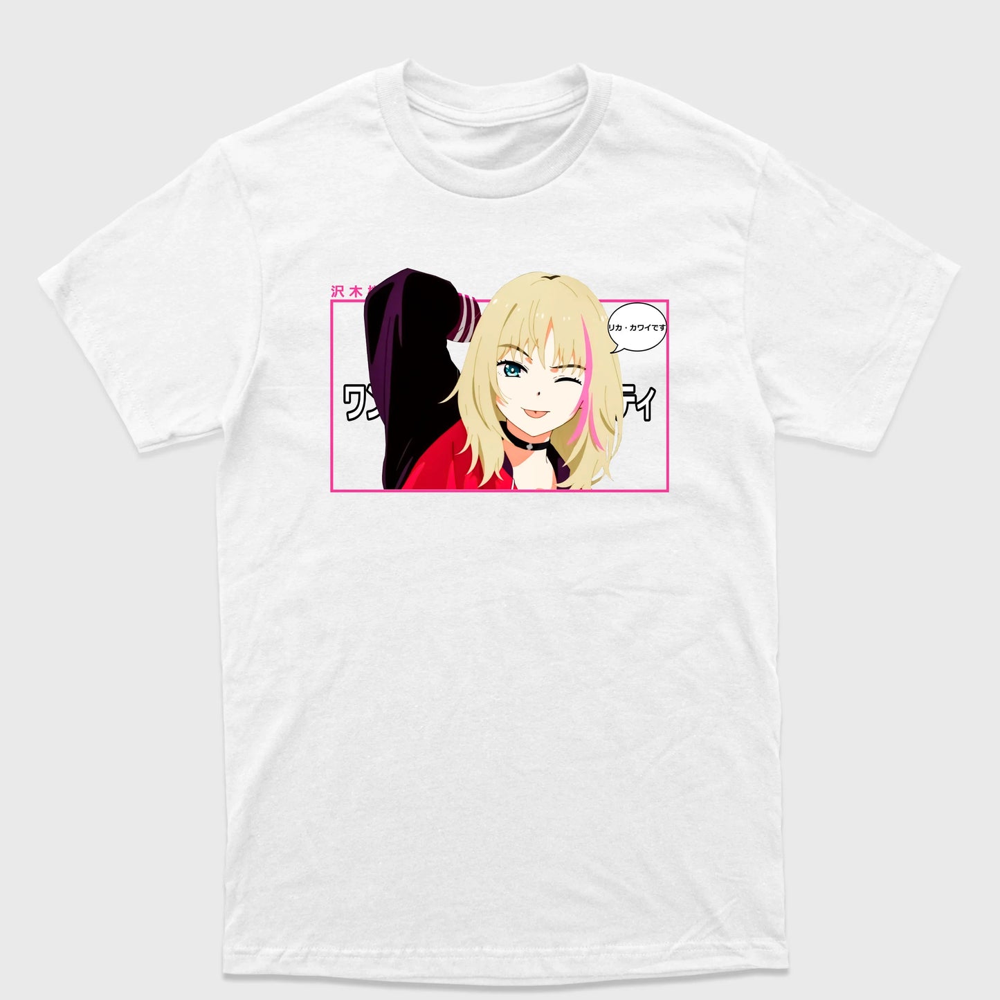 Camiseta Básica Wonder Egg Priority Rika