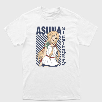 Camiseta Básica Asuna Sword Art Online Branco