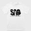 Camiseta Básica SAO Logo Sword Art Branco