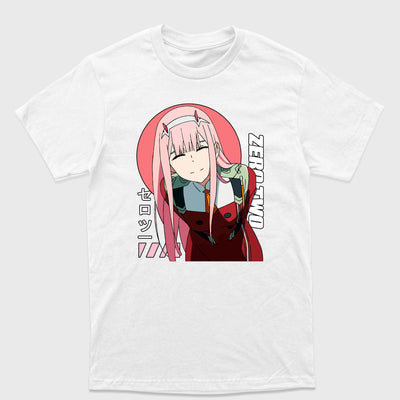 Camiseta Básica Darling The Franxx Zero Two