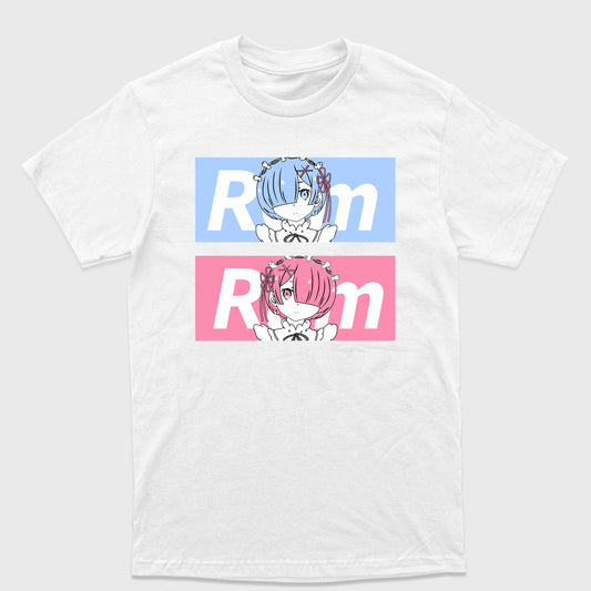 Camiseta Básica Rem e Ram ReZero