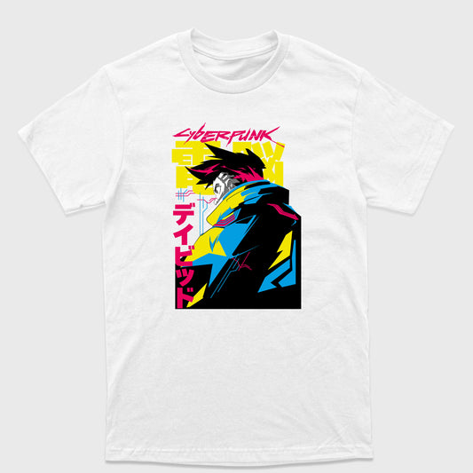 Camiseta Básica David Martinez Cyberpunk