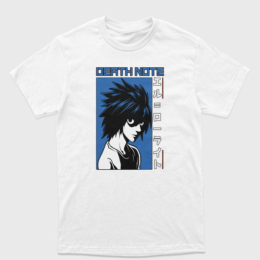 Camiseta Básica L Detetive Death Note