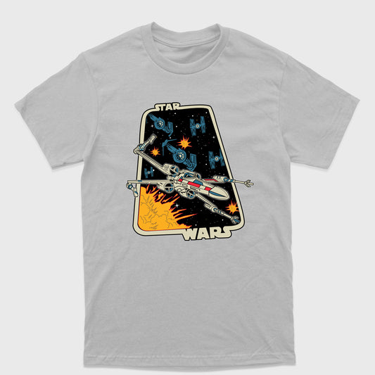 Camiseta Básica Nave Espacial Star Wars
