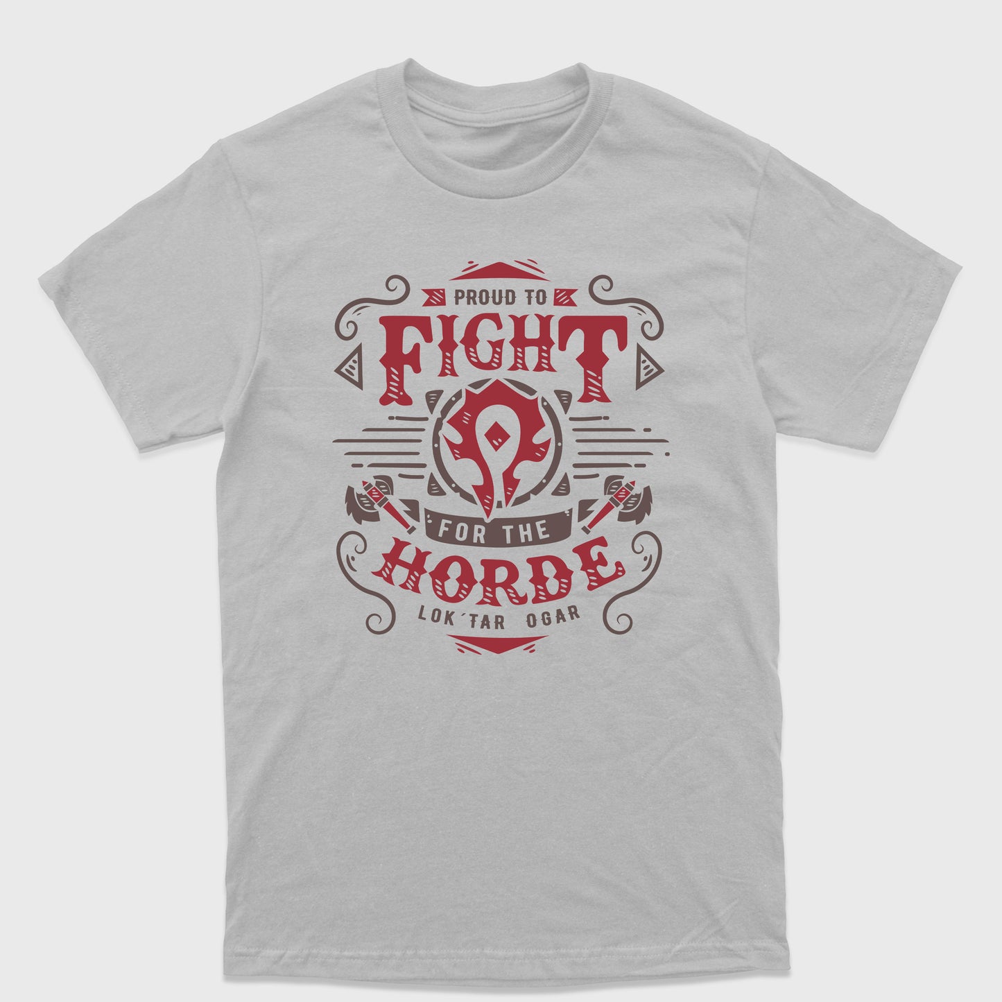 Camiseta Básica Fight for the Horde World of Warcraft