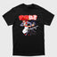 Camiseta Básica Kurama e Hiei Yu Yu Hakusho preto
