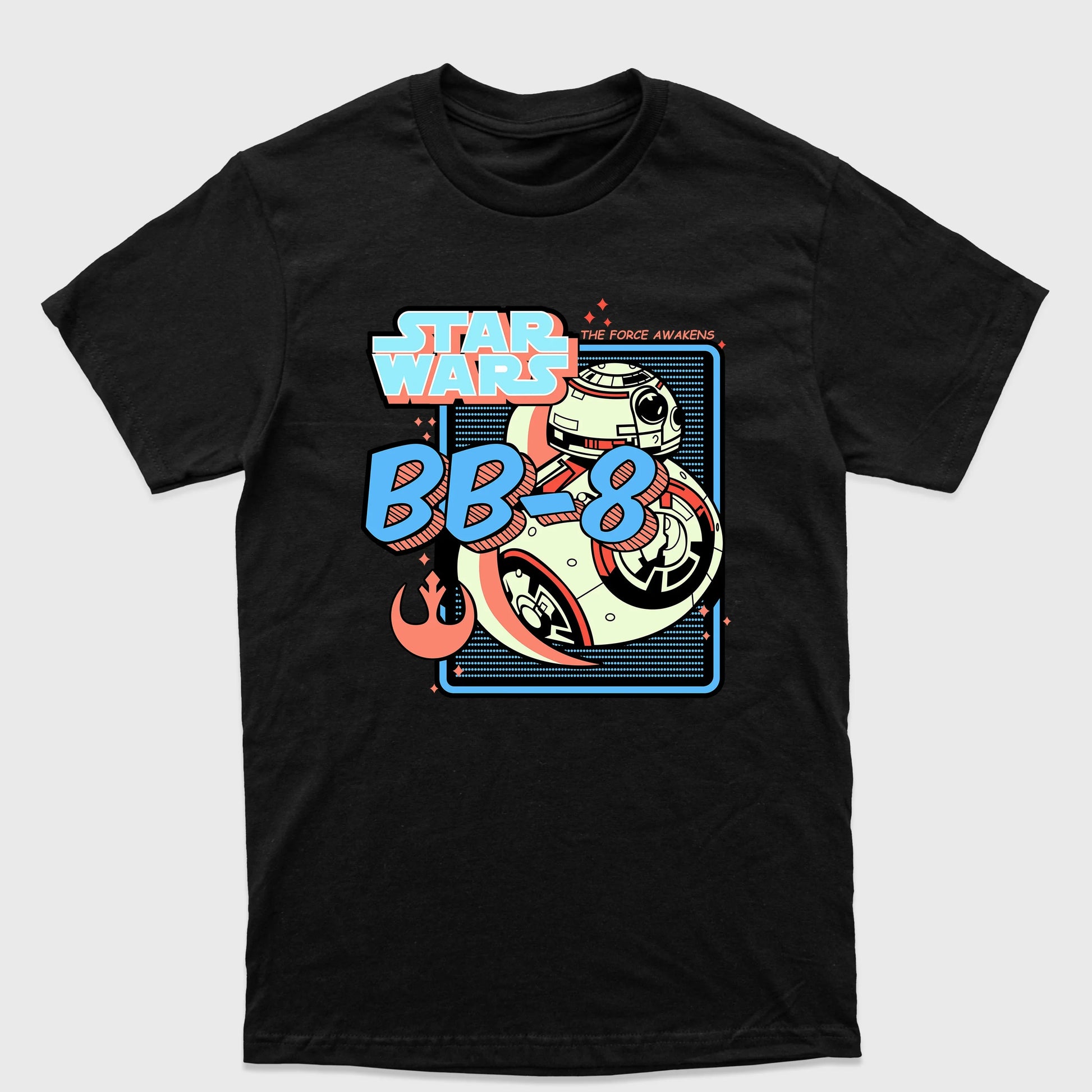 Camiseta Básica BB-8 Star Wars Preto