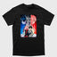 Camiseta Básica Darling In The Franxx Anime Love Preto