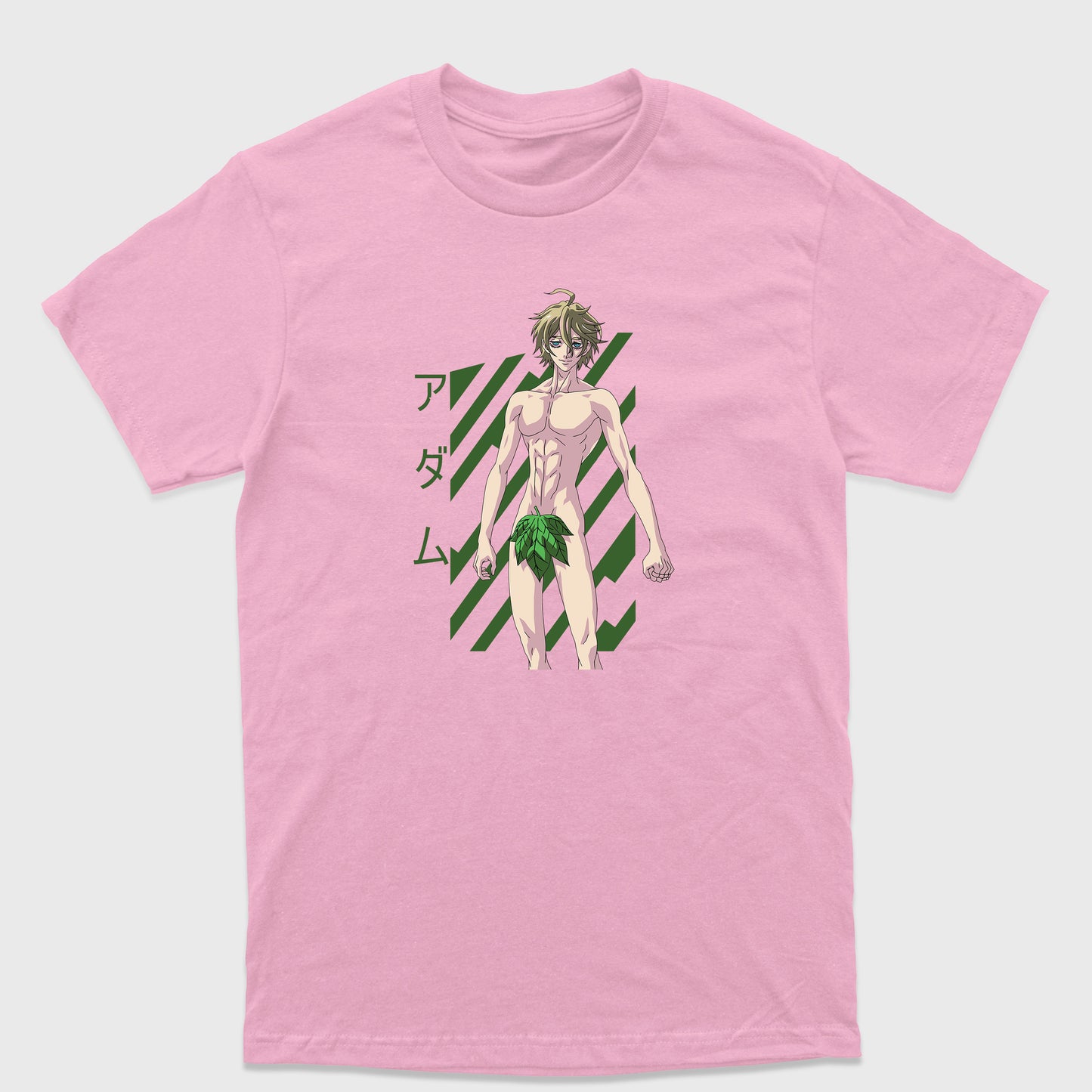 Camiseta Básica Adão Record of Ragnarok-rosa bebe