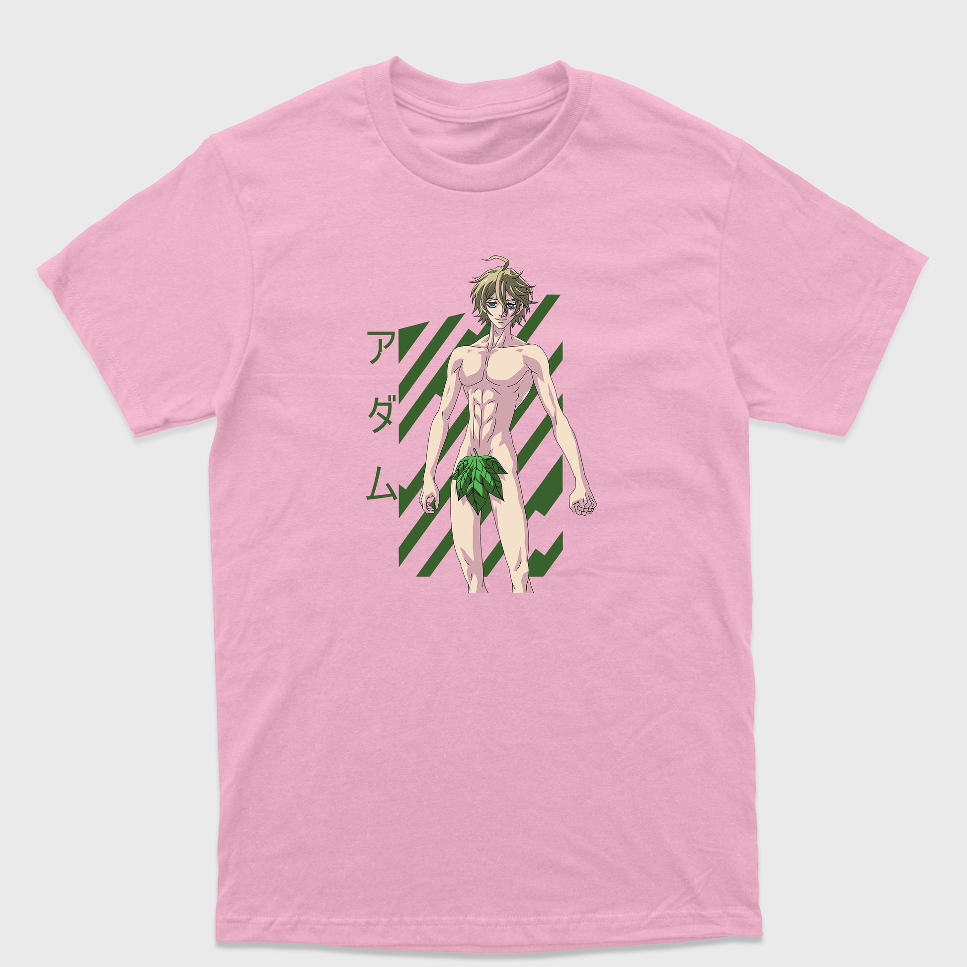 Camiseta Básica Adão Record of Ragnarok-rosa bebe