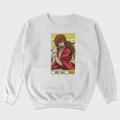 Moletom Gola Redonda Kenshin Hitokiri Battousai Samurai X
