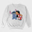 Moletom Gola Redonda Lilo Beijando Stitch