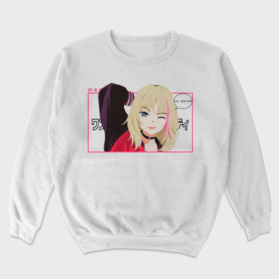 Moletom Gola Redonda Wonder Egg Priority Rika