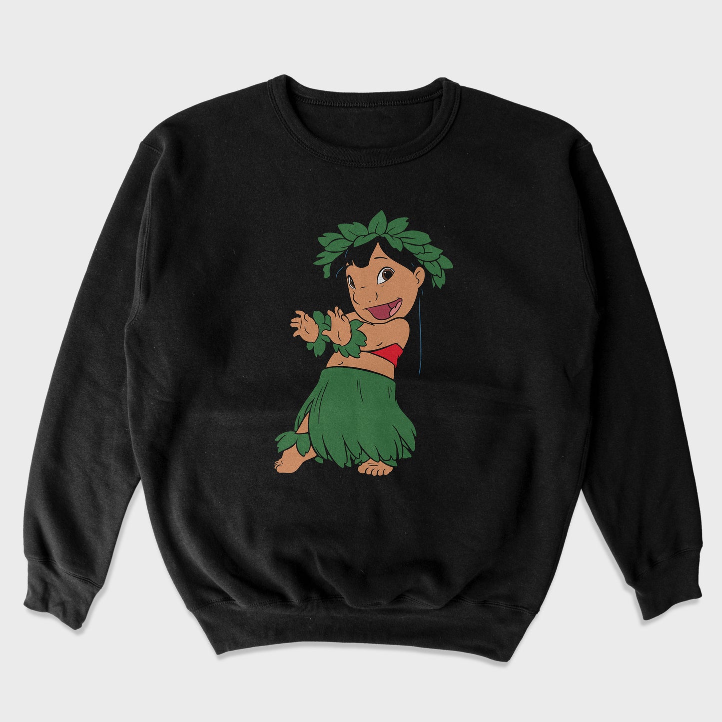 Moletom Gola Redonda Lilo Dançando Hula