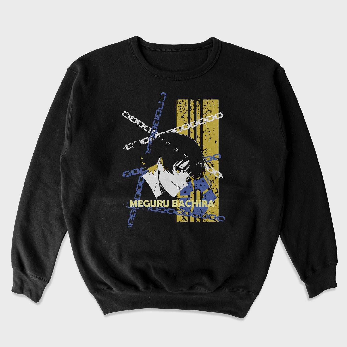 Moletom Gola Redonda Bachira Chain Break Blue Lock
