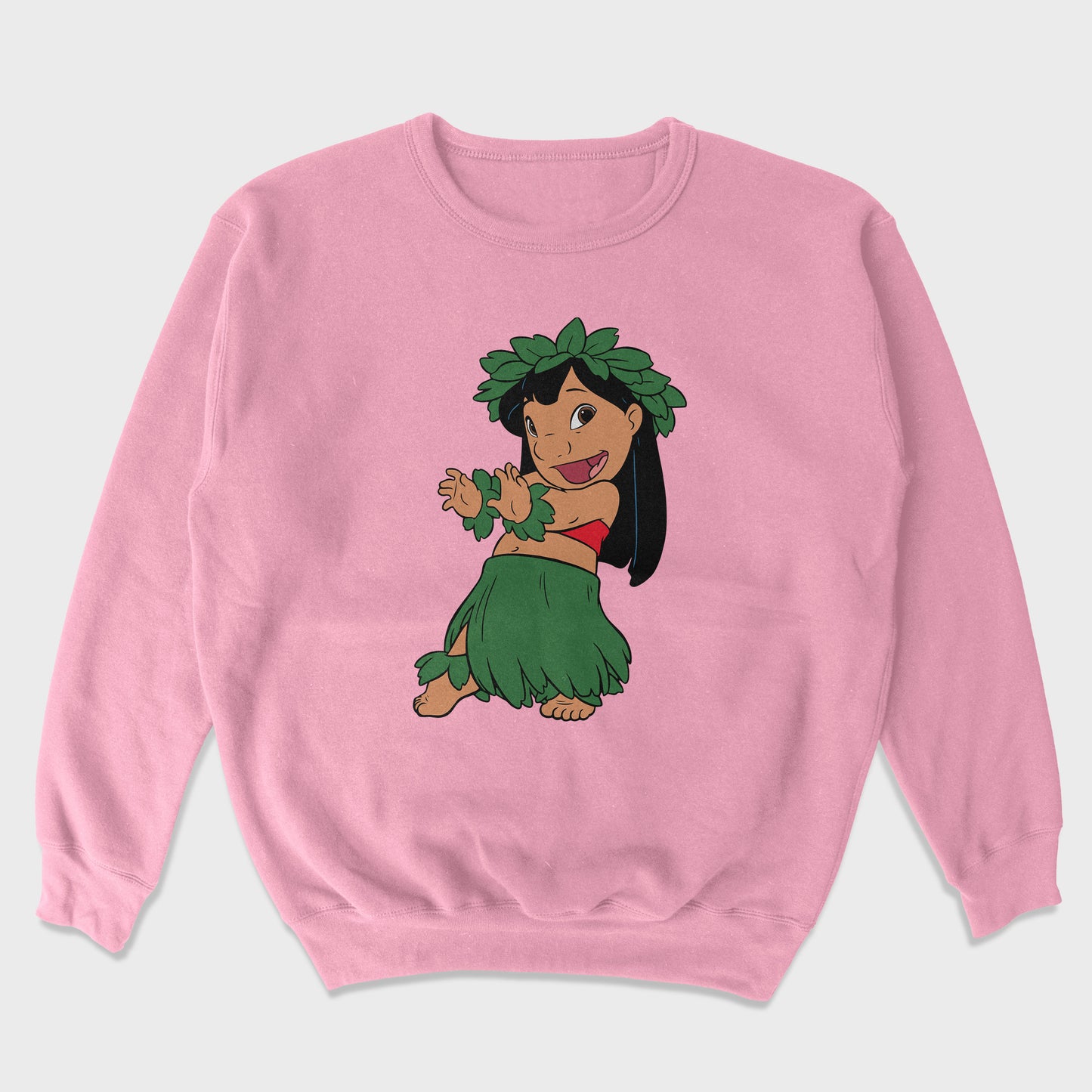Moletom Gola Redonda Lilo Dançando Hula