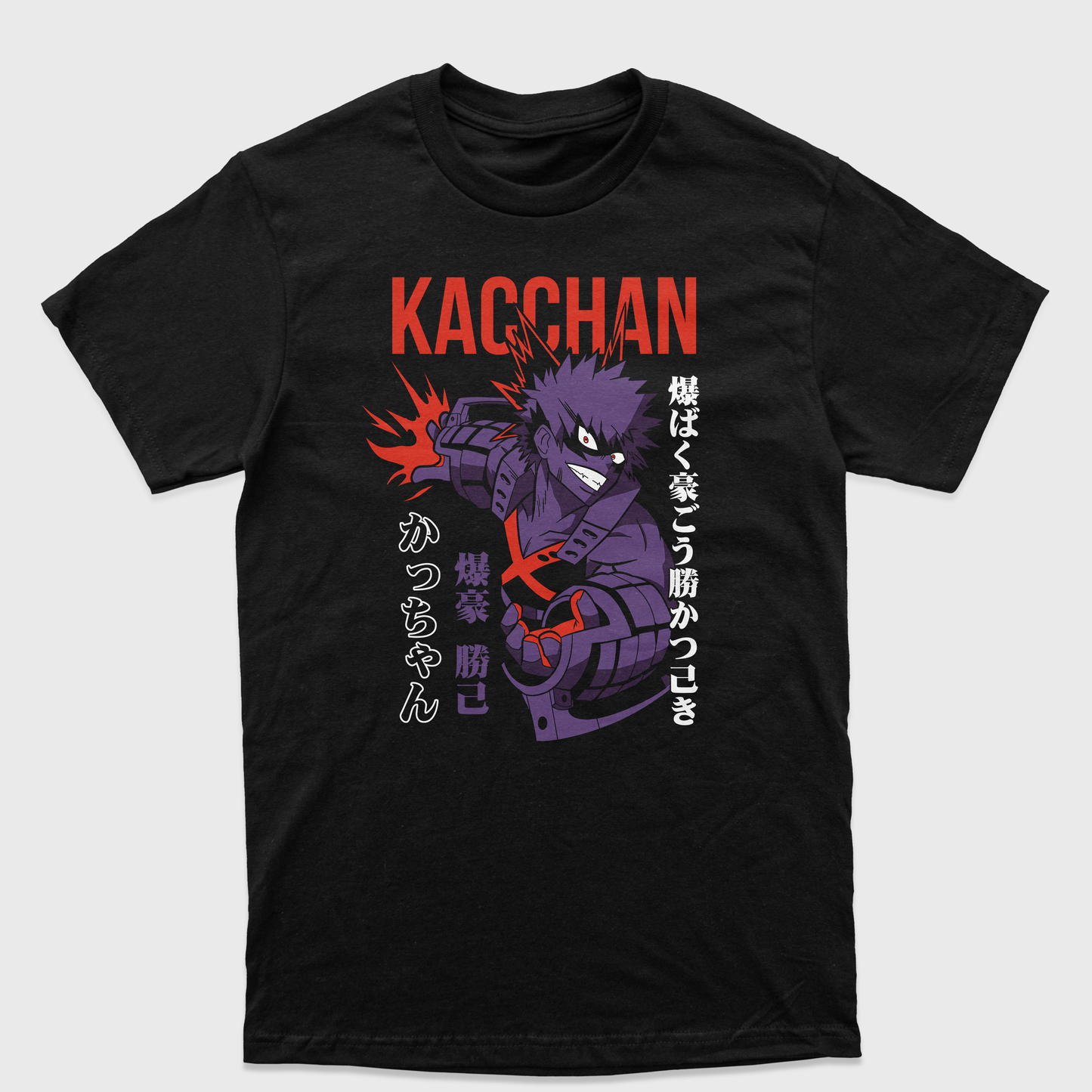 Camiseta Bakugou Kacchan My Hero Academy