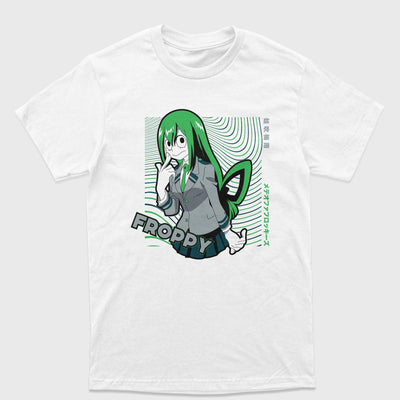 Camiseta Básica Froppy Tsuyu My Hero Academy