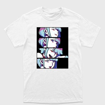 Camiseta Básica Lucy Cyberpunk Edgerunners