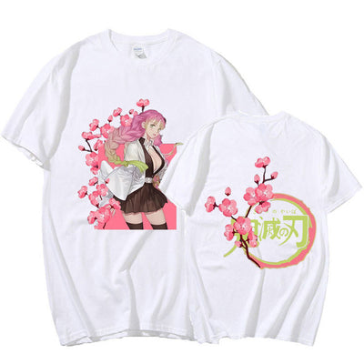 Camiseta Básica Mitsuri Cute Do Anime Demon Slayer