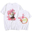 Camiseta Básica Mitsuri Cute Do Anime Demon Slayer