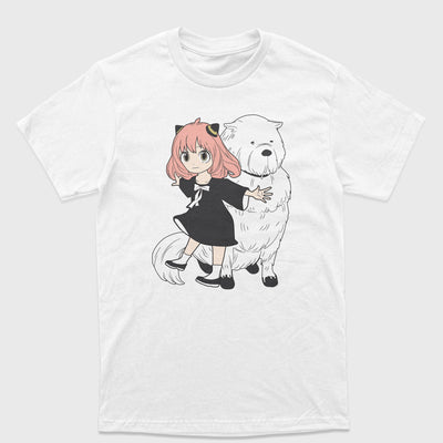 Camiseta Básica Anya e Bond Spy x Family