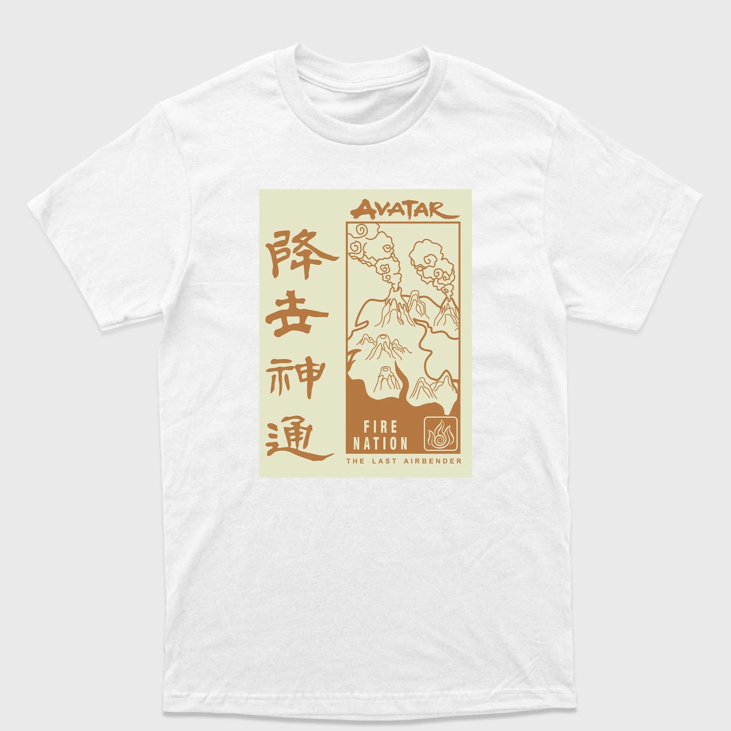 Camiseta Básica Avatar Fire Nation