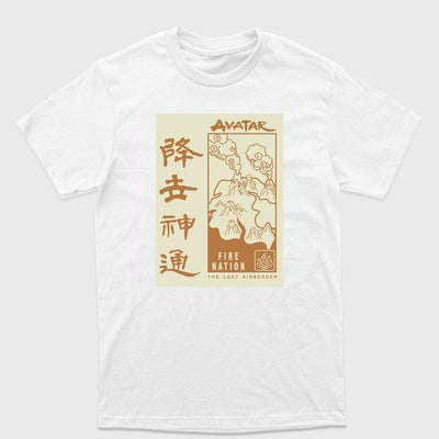 Camiseta Básica Avatar Fire Nation