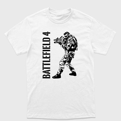 Camiseta Básica Battlefield 4 Soldier