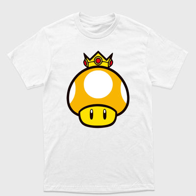 Camiseta Básica Cogumelo King Speed Mário Kart
