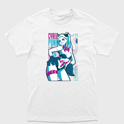 Camiseta Básica Cyberpunk Rebecca